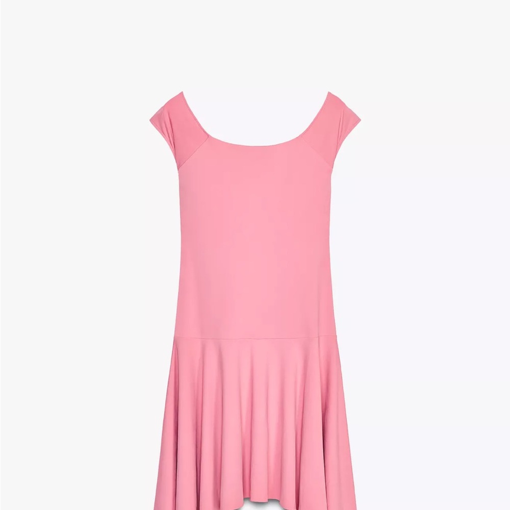Zara Pink Asymmetrical Dress